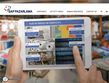 Tablet Screenshot of gappazarlama.com